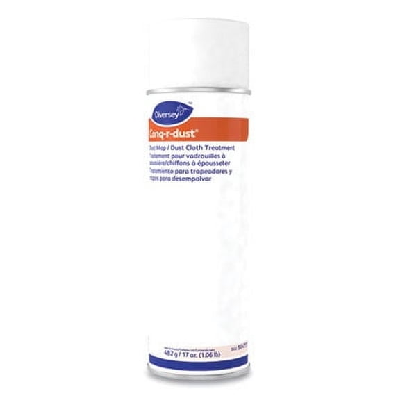 Conq-r-Dust Dust Mop/Dust Cloth Treatment Amine Scent, 17 oz Aerosol Spray, 12/Carton