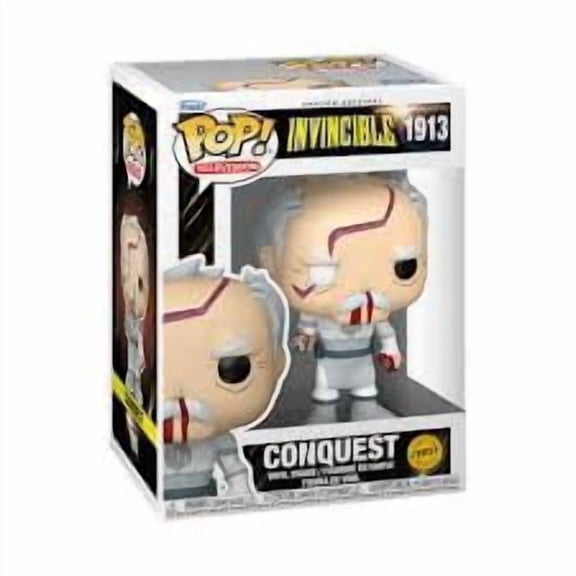 Conquest 1913 Chase Edition Funko Pop With Protector Invincible