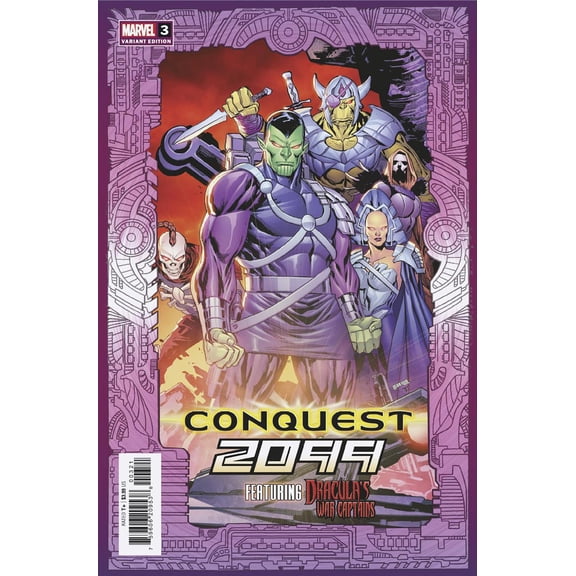 Conquest 2099 #3 Ken Lashley Frame Var Marvel Prh Comic Book 2024