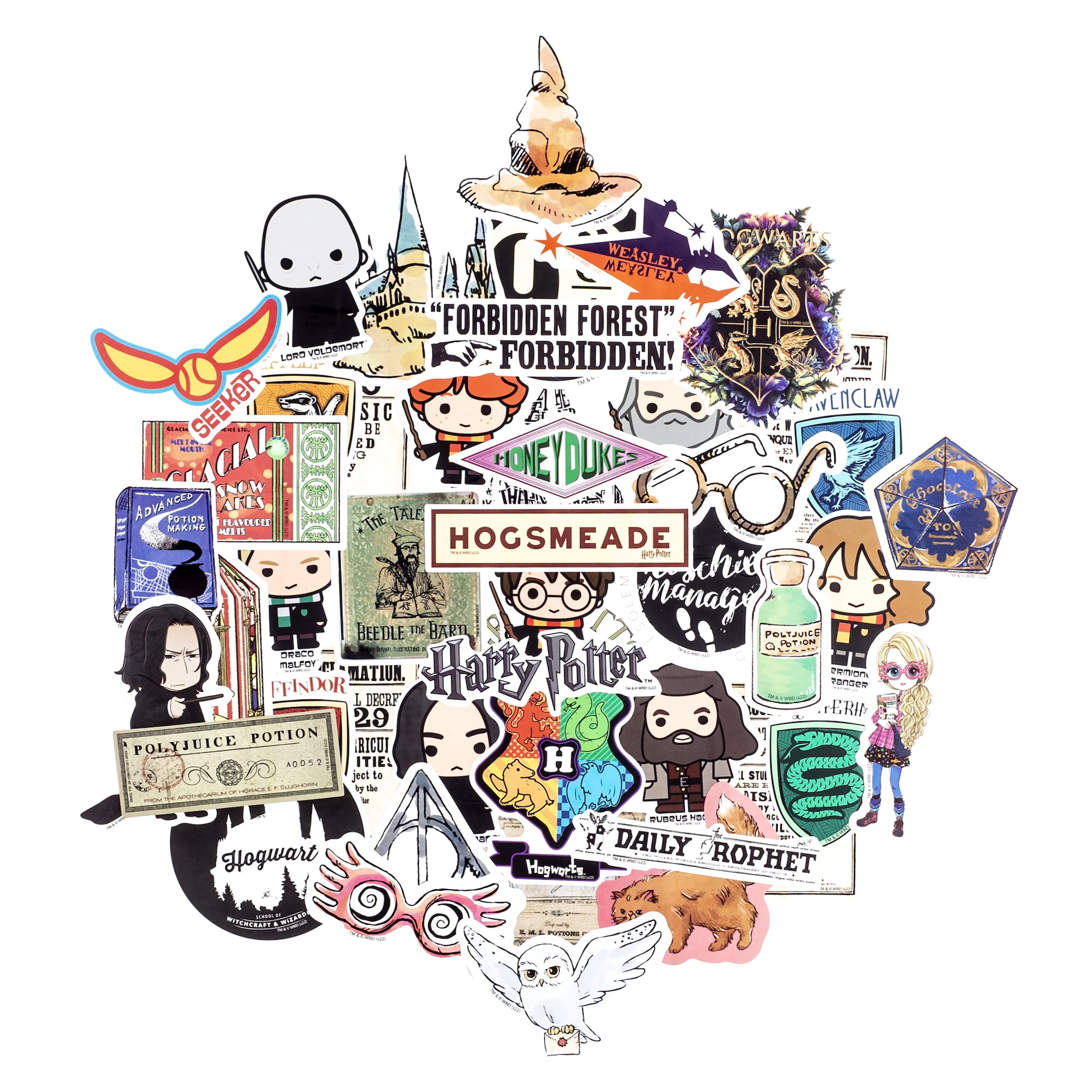 Conquest Journals Harry Potter Variety Sticker Pack