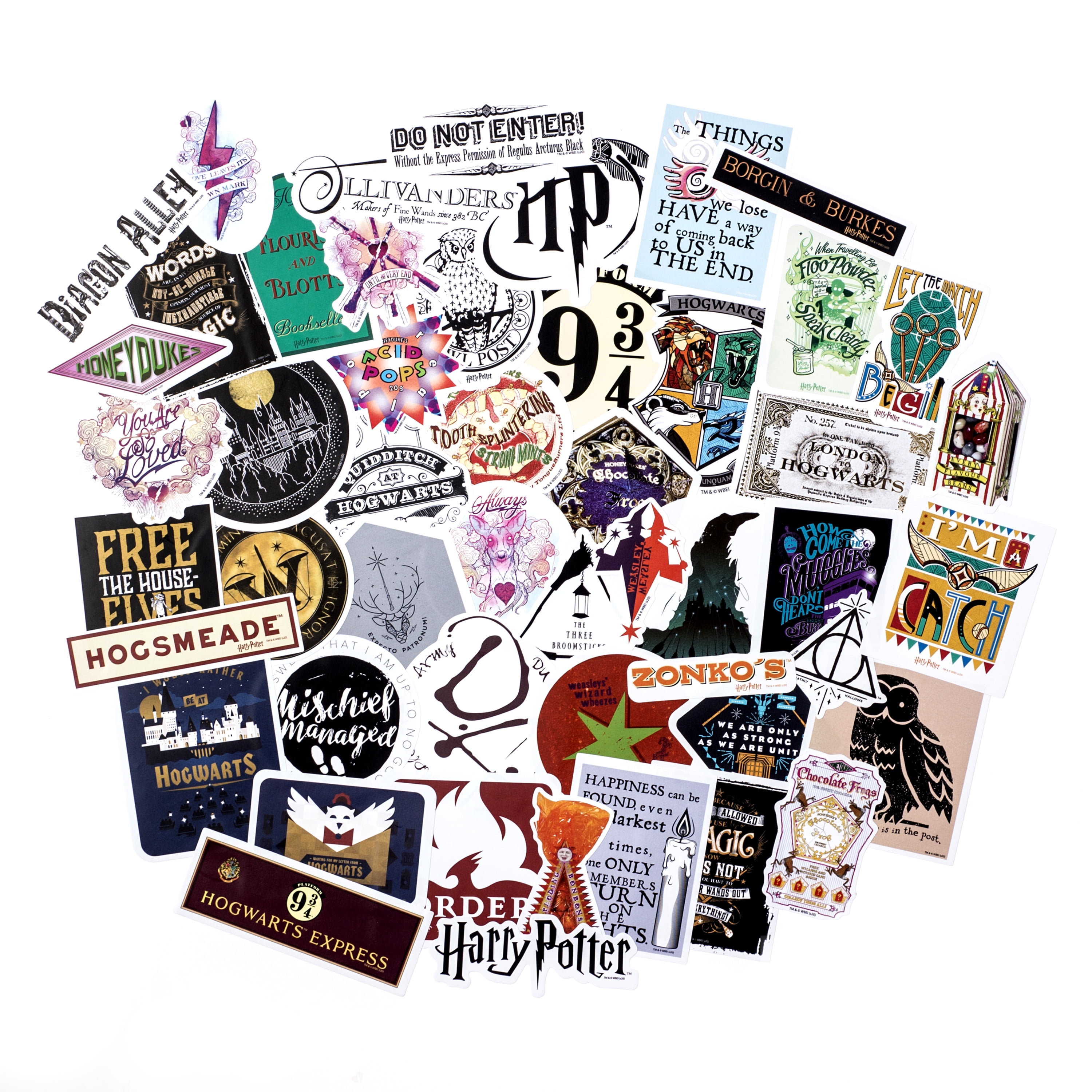 Conquest Journals Harry Potter Potions Labels Vinyl Stickers 