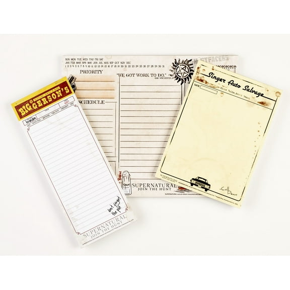 Conquest Journals Supernatural Trio of Pads