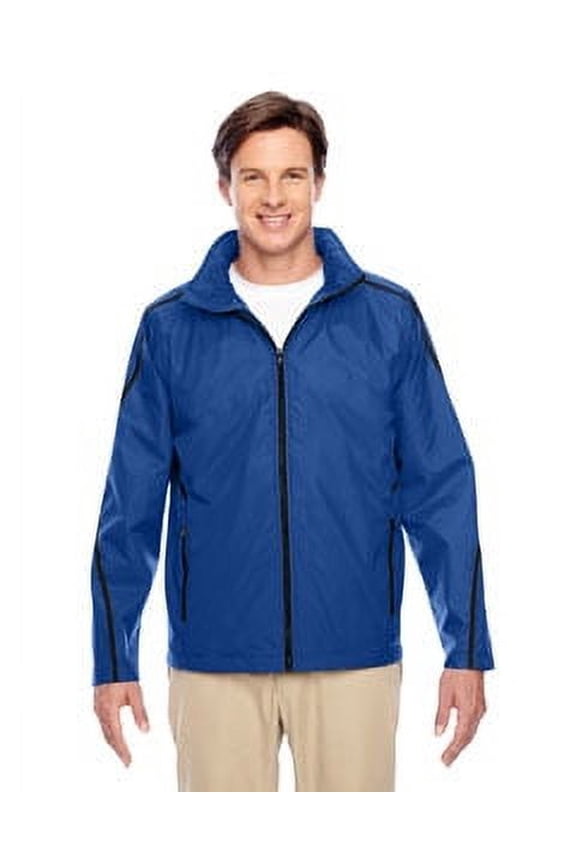 Conquest Men's Big and Tall Sport Royal Jacket with Fleece Lining