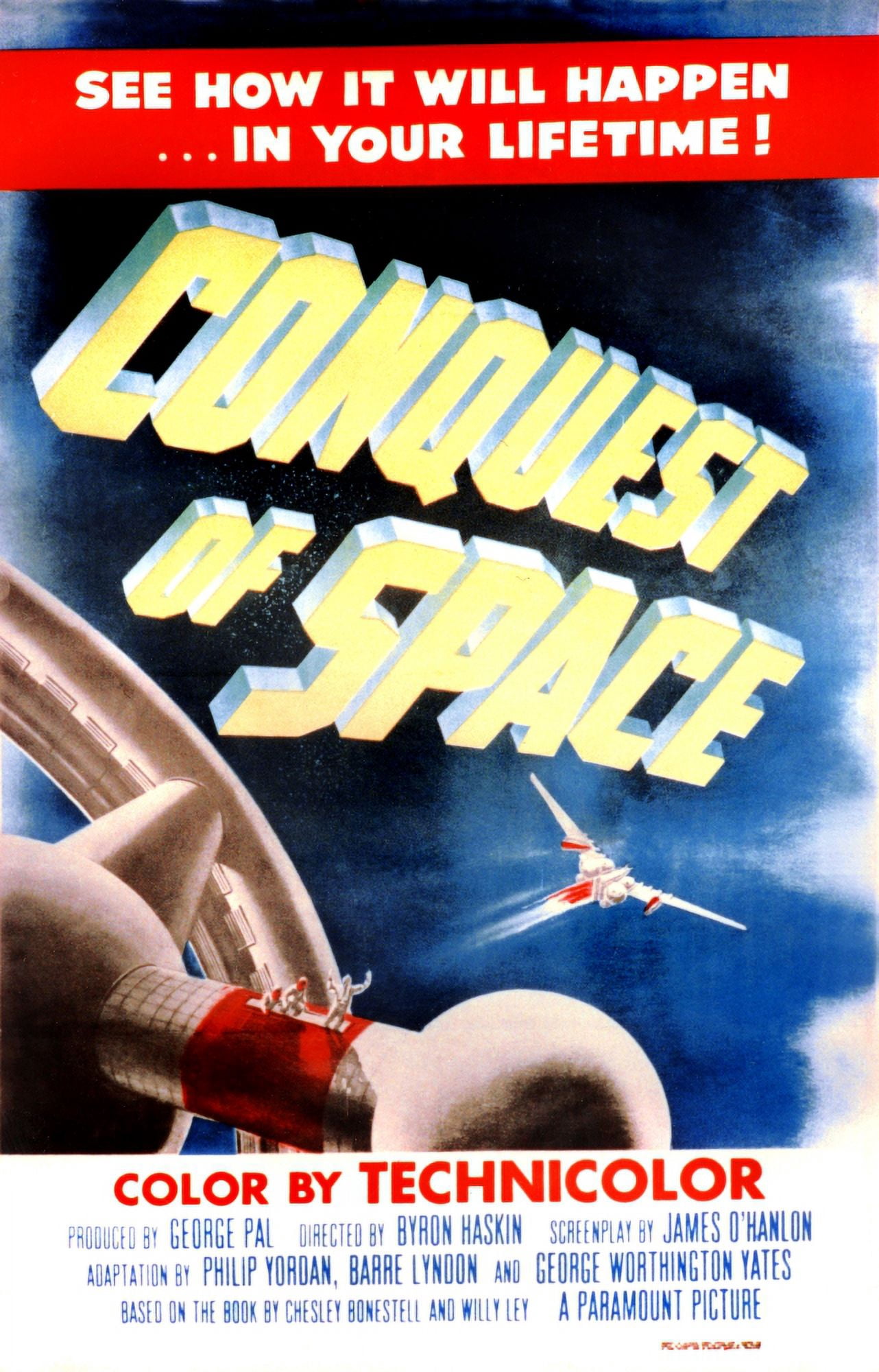 Conquest Of Space Canvas Art - (11 x 17)