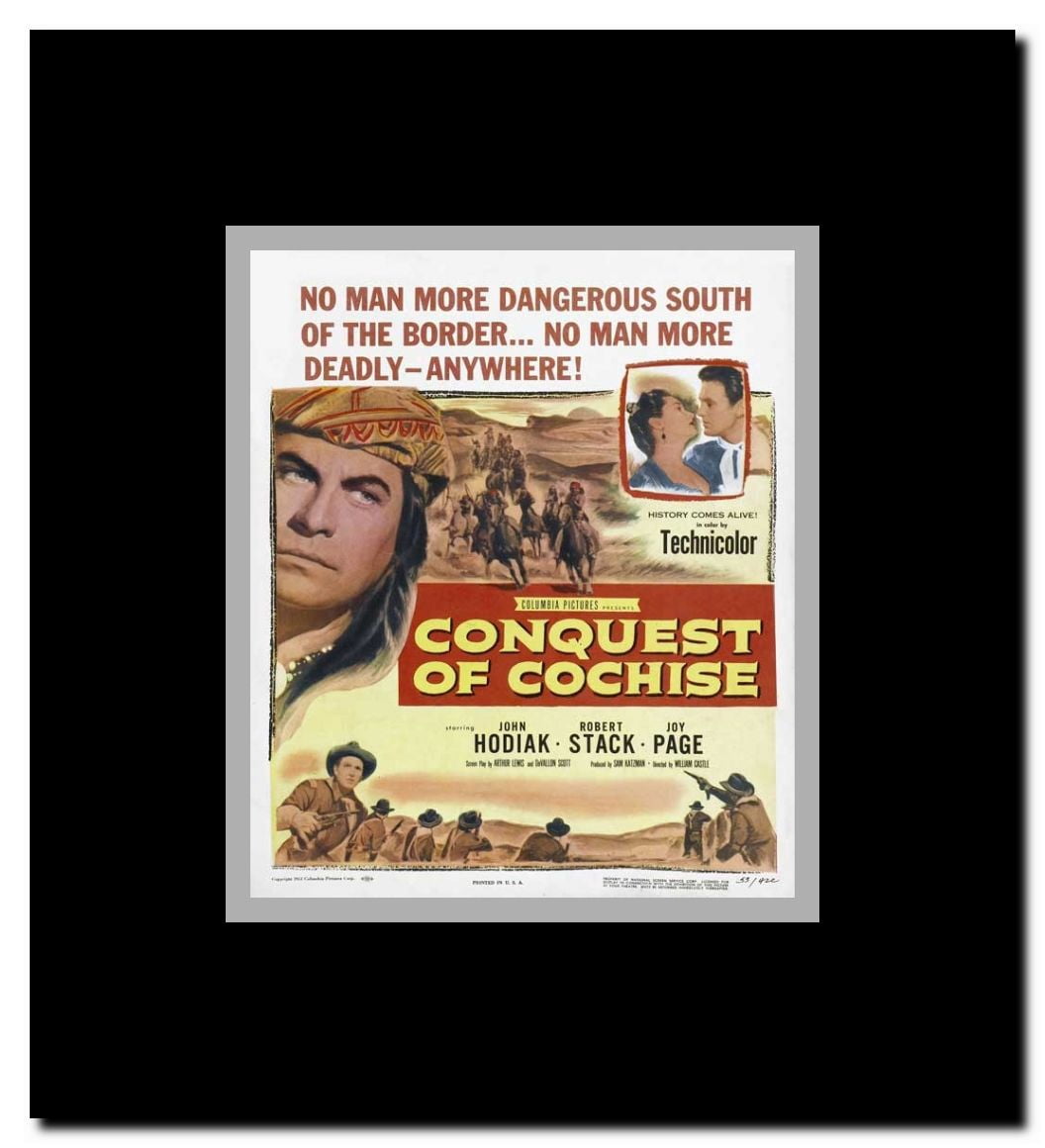 Conquest of Cochise Framed Movie Poster