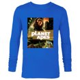 thumbnail image 1 of Conquest of the Planet of the Apes 1972 Caesar Movie Poster - Long Sleeve T-Shirt for Men - Customized-Navy, 1 of 5