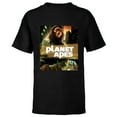 thumbnail image 1 of Conquest of the Planet of the Apes 1972 Caesar Movie Poster - Short Sleeve T-Shirt for Kids - Customized-Black, 1 of 5