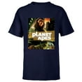 thumbnail image 1 of Conquest of the Planet of the Apes 1972 Caesar Movie Poster - Short Sleeve T-Shirt for Kids - Customized-Navy, 1 of 5