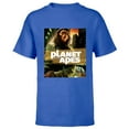 thumbnail image 1 of Conquest of the Planet of the Apes 1972 Caesar Movie Poster - Short Sleeve T-Shirt for Kids - Customized-Royal, 1 of 5