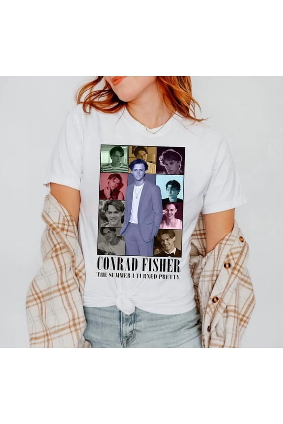 Conrad Fisher Retro Unisex Shirt Team Conrad The Summer I Turned Pretty Cousins Beach Summer Vintage Tee Top