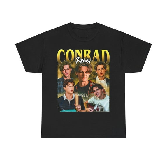 Conrad Fisher T-shirt, 90s Vintagey Shirt, Culture Pop, Bootleg T-shirt, Gift for Her