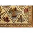 thumbnail image 1 of Conrad Home RST5202 5x7 5 ft. 3 in. x 7 ft. 3 in. Lodge Area Rug, Ivory, 1 of 1