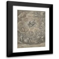 thumbnail image 1 of Conrad Meyer 18x24 Black Modern Framed Museum Art Print Titled - Flying Putti, Surrounding Archangel Raphael (1631-32), 1 of 5