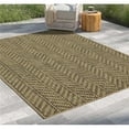 thumbnail image 1 of Conrad Trading NTL1012 8x10 7 ft. 10 in. x 10 ft. 3 in. Natural Living Jute Indoor & Outdoor Flat Weave Rectangle Area Rug, Black, 1 of 1