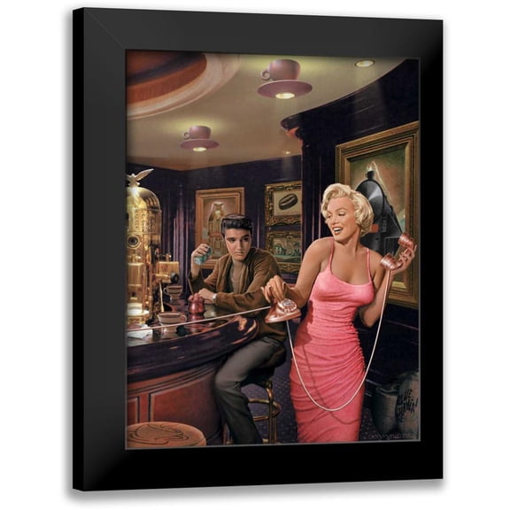 Consani, Chris 12x14 Black Modern Framed Museum Art Print Titled - Java Dreams