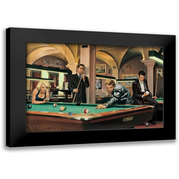 Consani, Chris 14x11 Black Modern Framed Museum Art Print Titled - Game of Fate