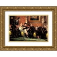thumbnail image 1 of Consani, Chris 14x11 Gold Ornate Wood Framed with Double Matting Museum Art Print Titled - Classic Interlude, 1 of 4