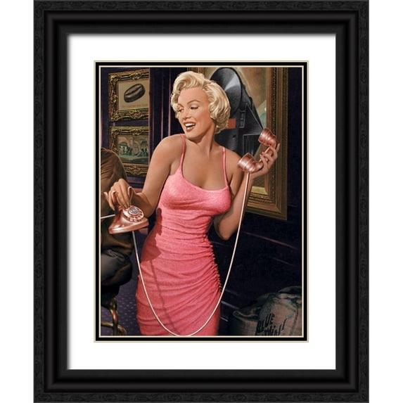 Consani, Chris 15x18 Black Ornate Wood Framed with Double Matting Museum Art Print Titled - Marilyns Call II