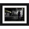 thumbnail image 1 of Consani, Chris 24x17 Black Ornate Wood Framed with Double Matting Museum Art Print Titled - Loves Departure, 1 of 4