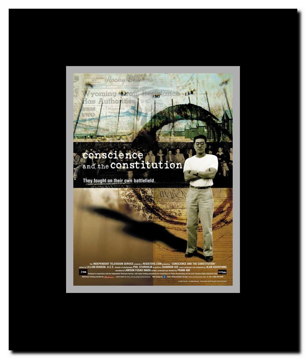 Conscience and the Constitution Framed Movie Poster