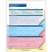 Consecutive Employee Warning Report 4-Part | 8-1/2” x 11” | Discipline Form | 50 Pack