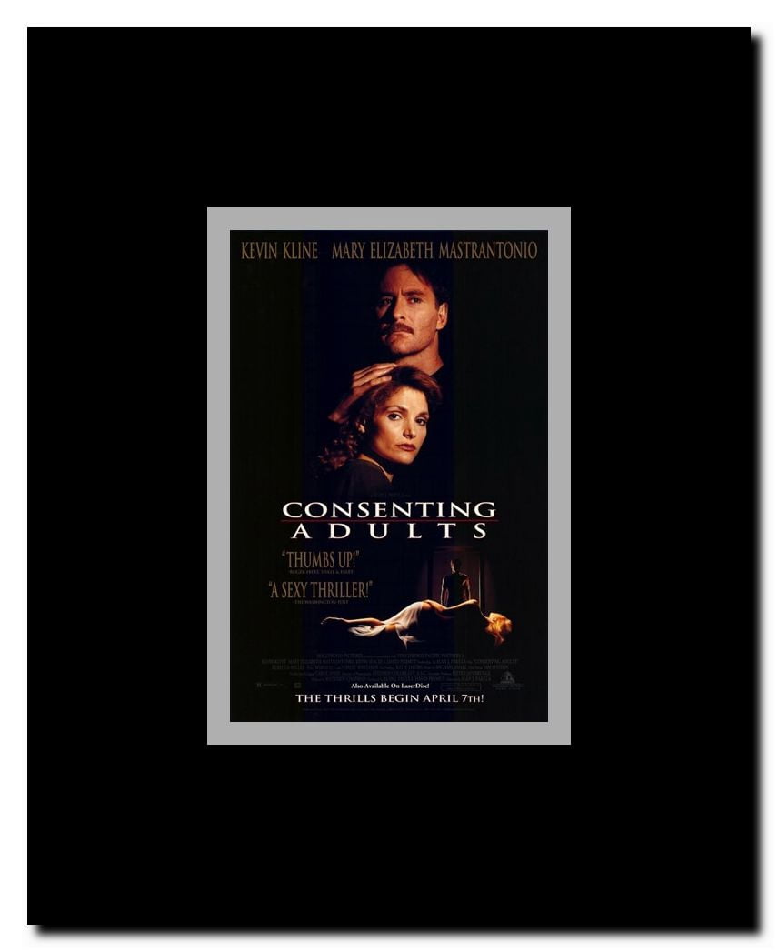 Consenting Adults Framed Movie Poster
