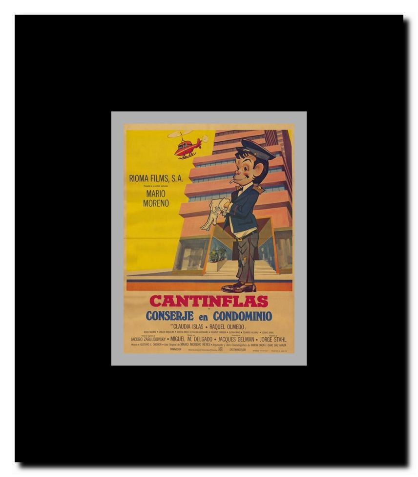 Conserje En Condominio Framed Movie Poster