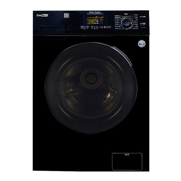Conserv 15 lbs Compact Combo Sani Washer Vented/Ventless Dryer with Pet Cycle in Black