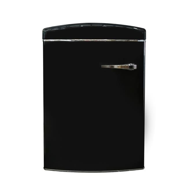Conserv 3.2 cu. ft. Retro Convertible Refrigerator-Freezer Frost Free in Black