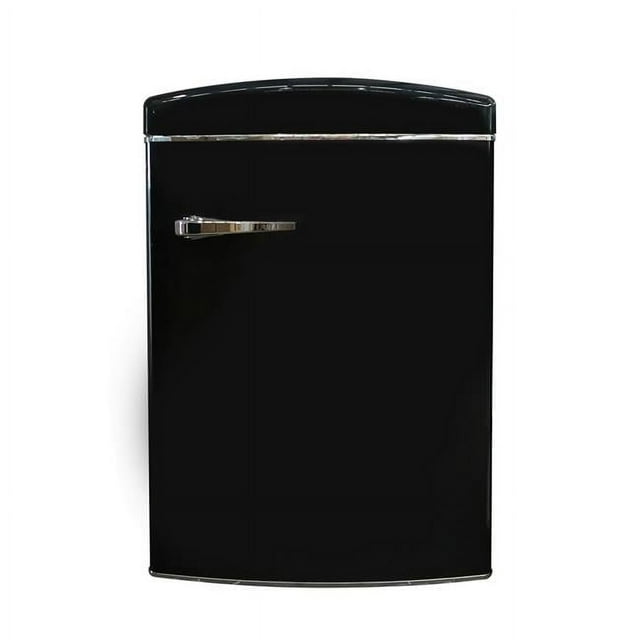 Conserv 3.2 cu. ft. Retro Convertible Refrigerator-Freezer Frost Free in Black