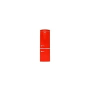 Conserv Appliances Bottom Mount Retro Refrigerator, Red