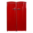 thumbnail image 1 of Conserv Appliances Retro Refrigerator, Red, 1 of 6