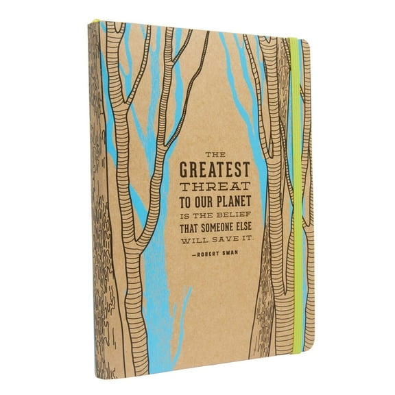 Conservation Softcover Notebook: Notebook with Quotes, Hiking Journal, Camping Journal, (Hardcover)