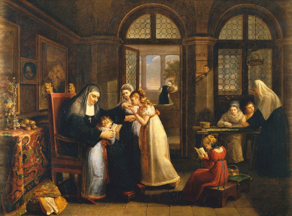 Conservatory Interior Canvas Art -  (24 x 18)