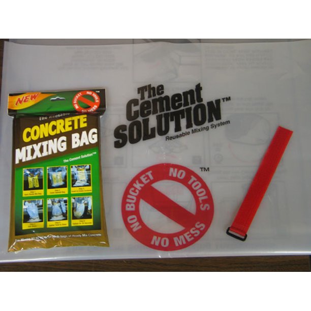 Conservco 101 "The Cement Solution" Concrete Mixing Bag
