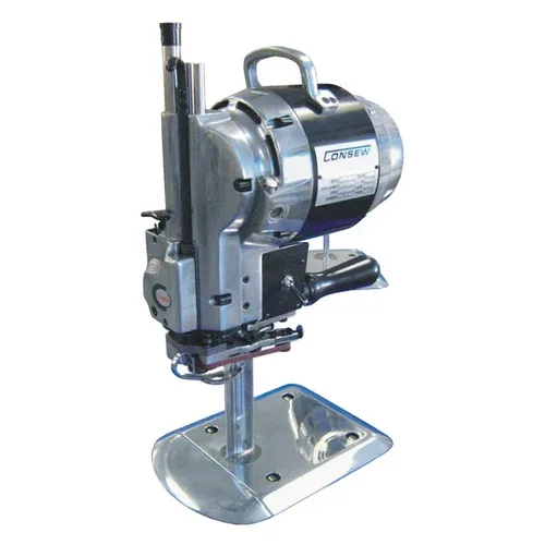 Consew 918-8 8" Industrial Straight Knife Fabric Cutting Machine – Heavy-Duty Cloth Cutter for Stacked Material, Upholstery, Cutting Rooms