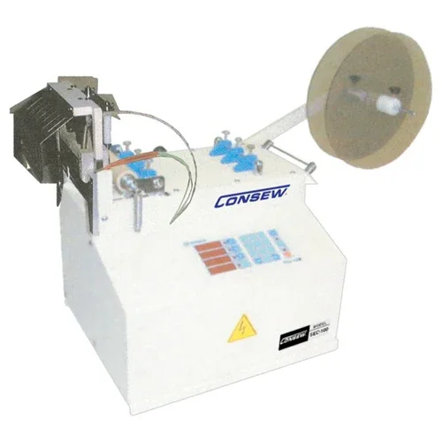 Consew SEC 100HC Industrial Hot Cold Knife Digital Strip Cutter 115V Programmable Length 1 to 9999 mm