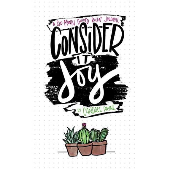 Pre-Owned Consider It Joy: A Six-Month Guided Bullet Journal (Hardcover 9781424557790) by Candace Payne