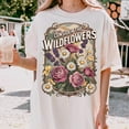 thumbnail image 1 of Consider The Wildflowers Shirt, Vintage Christ Shirts, Christian Women Graphic Tees, Botanical Shirt, Aesthetic Shirt, Trendy Shirt, 1 of 2