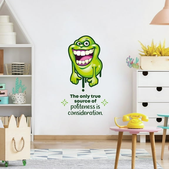 Consideration Ghostbusters Quote Cartoon Quotes Decors Wall Sticker Art Design Decal for Girls Boys Kids Room Bedroom Nursery Kindergarten Home Decor Stickers Wall Art Vinyl Decoration (40x20 inch)