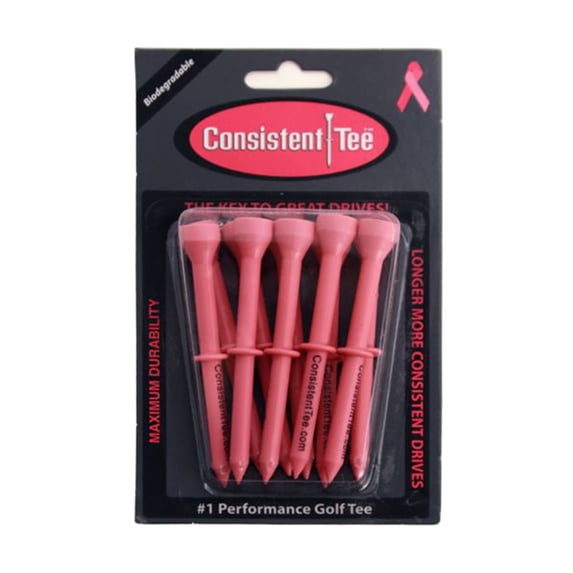 ProActive Sports Golf Consistent Pink Golf Tees New