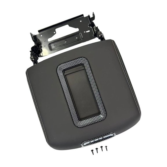 Console Armrest Replacement Assembly 0227083AA with Hinged Bracket, ABS Lid Cover for Interior Repair Jobs