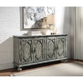 thumbnail image 1 of Console Cabinet - Classic Charm And Construction Rustic Gray With Detailed Front Add Character To Your Interior Design, 1 of 3