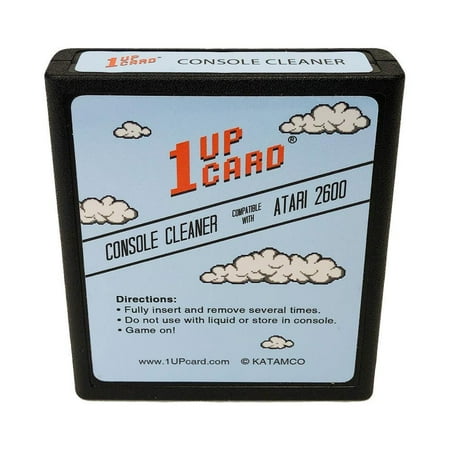 Console Cleaner Compatible with Atari 2600 Video Game System by 1UPcard™