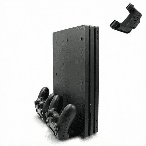 For Console Controller Charging Dock Compatible with PS4 PS4 Slim PS4 Pro Vertical Stand Dual Controller Charger Extra USB Ports Cooling Storage Holder Game Accessory