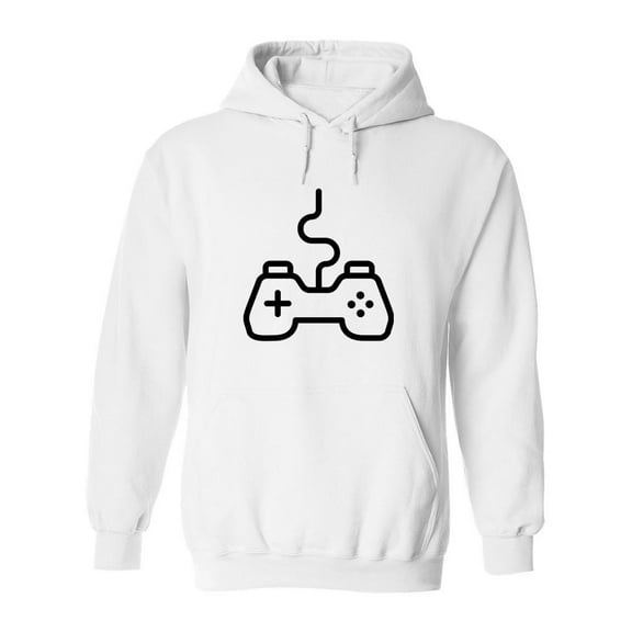 Console Controller Hoodie Men -Image by Shutterstock, Male Medium