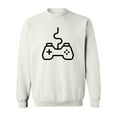 thumbnail image 1 of Console Controller Sweatshirt Men -Image by Shutterstock, Male Medium, 1 of 4