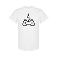 thumbnail image 1 of Console Controller T-Shirt Men -Image by Shutterstock, Male Large, 1 of 4