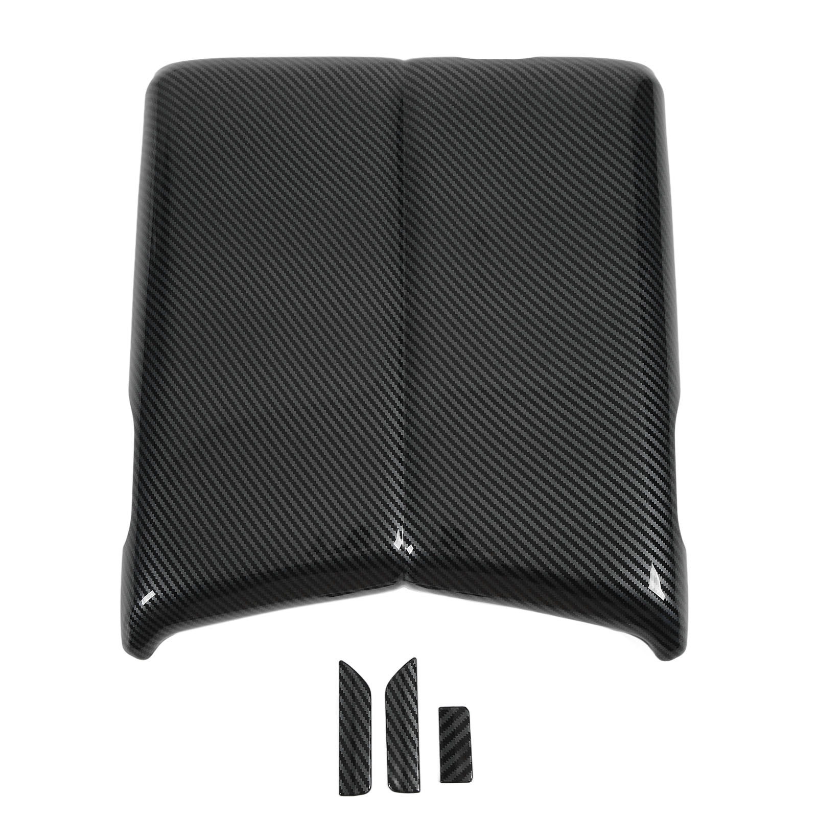 Console Cover Armrest Cover Carbon Fiber Style Armrest Box Protective