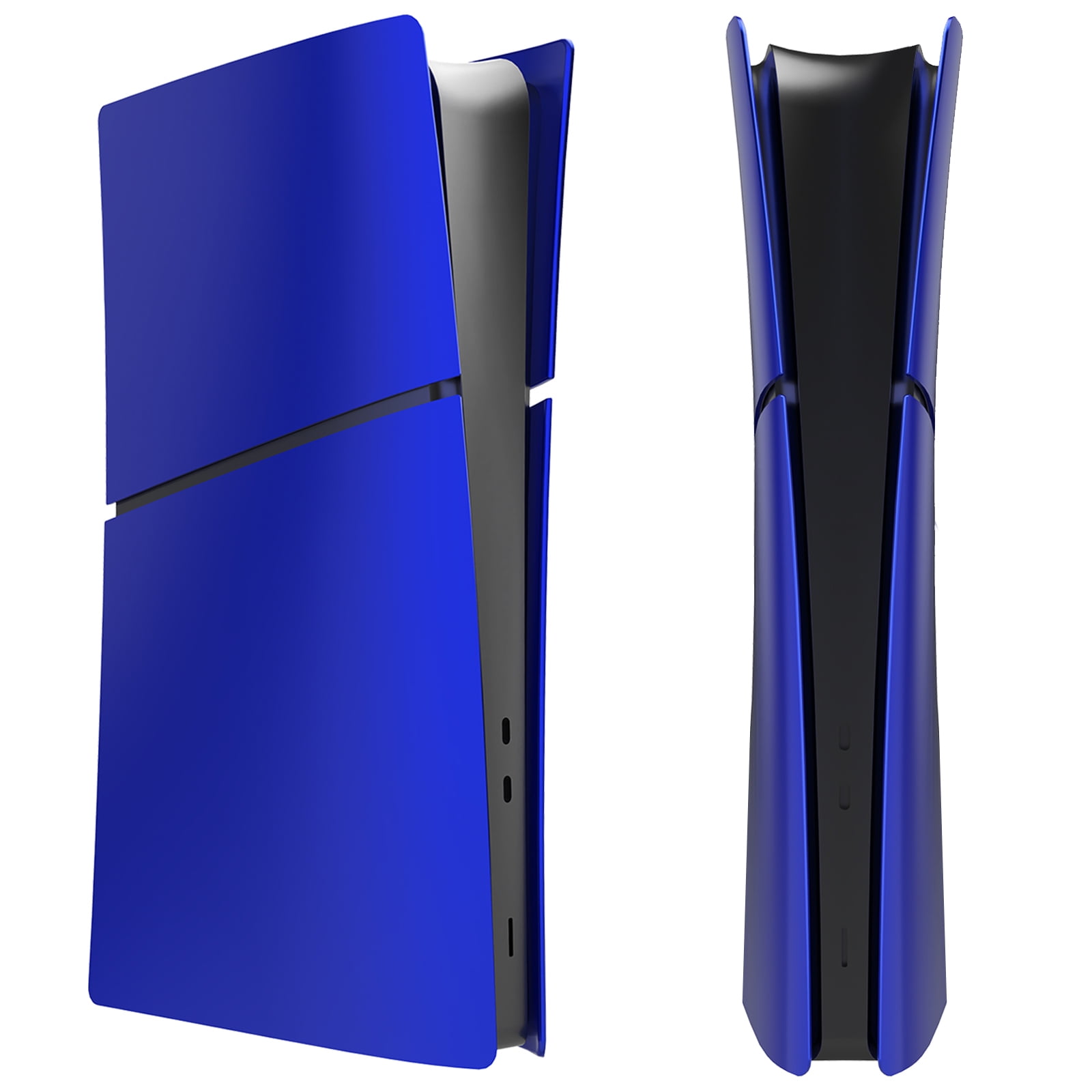Console Cover Plates for PS5 Slim - Disc Edition & Digital Version,Anti-Scratch Console Replacement Side Faceplate for Playstation 5 Slim,Protective Shell Accessories
